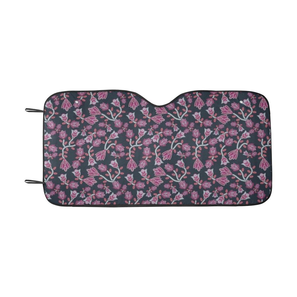 Beaded Pink Car Sun Shade 55