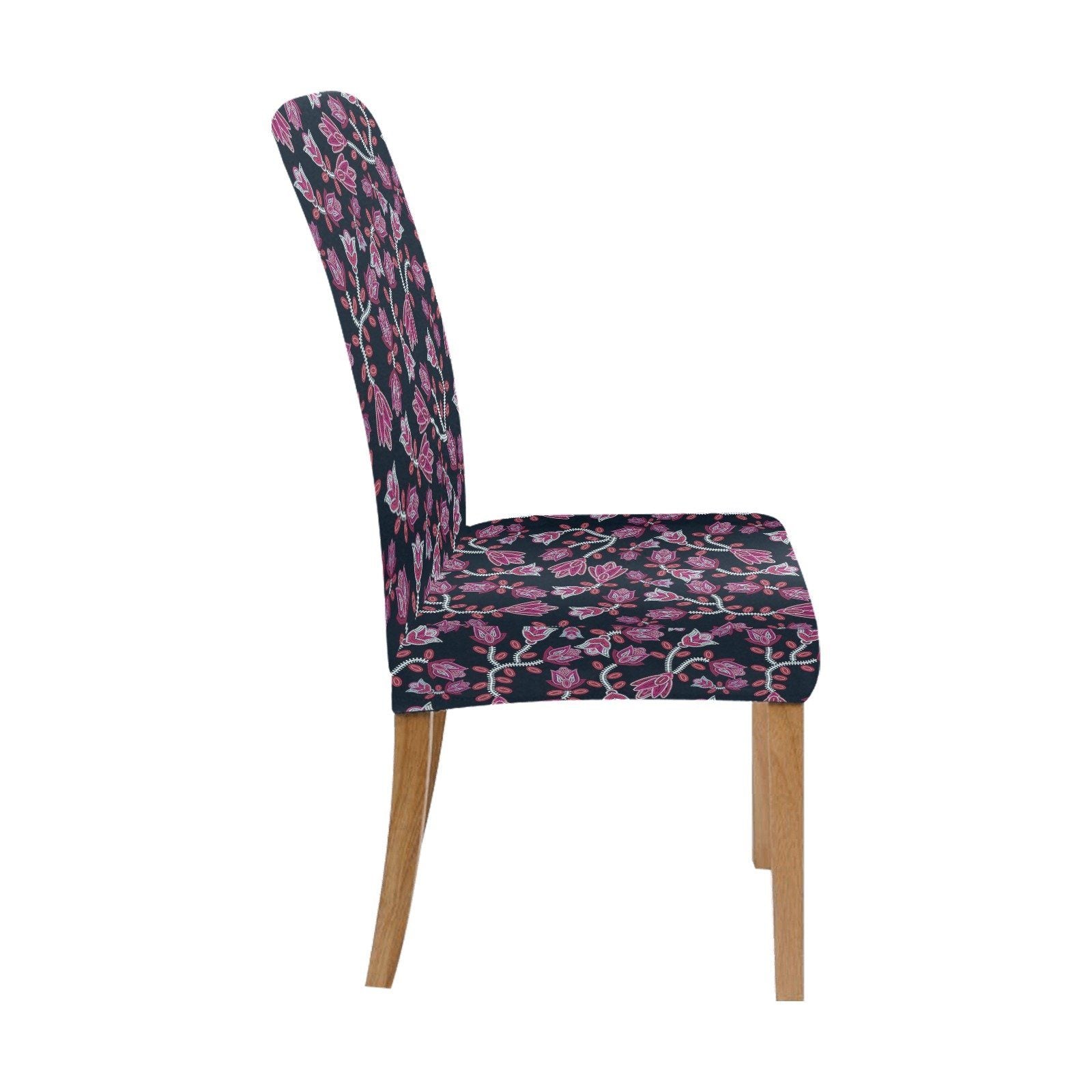 Beaded Pink Chair Cover (Pack of 4) Chair Cover (Pack of 4) e-joyer 