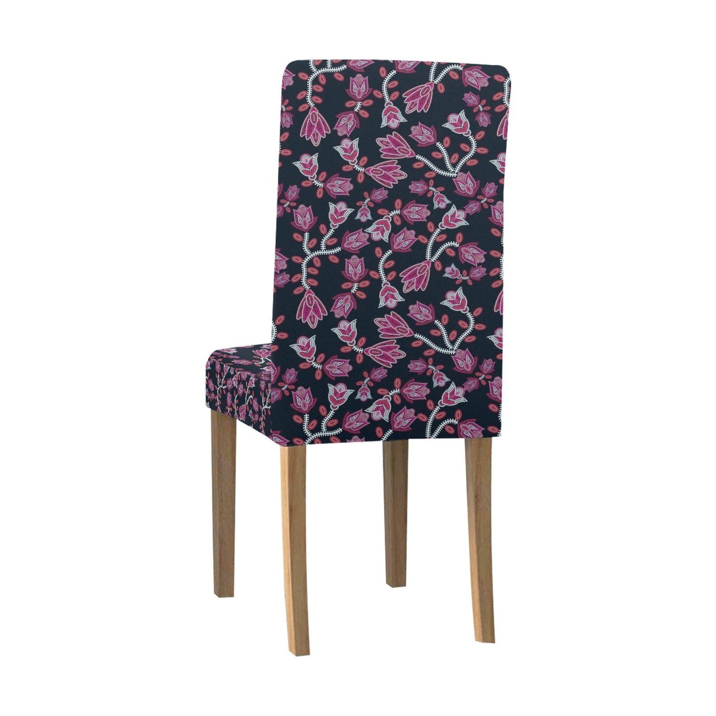 Beaded Pink Chair Cover (Pack of 4) Chair Cover (Pack of 4) e-joyer 