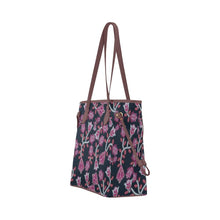 Load image into Gallery viewer, Beaded Pink Clover Canvas Tote Bag (Model 1661) Clover Canvas Tote Bag (1661) e-joyer 
