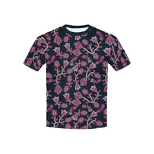 Load image into Gallery viewer, Beaded Pink Kids&#39; All Over Print T-shirt (USA Size) (Model T40) All Over Print T-shirt for Kid (T40) e-joyer 
