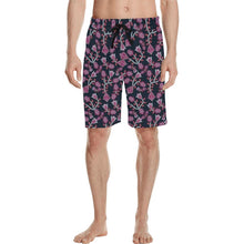 Load image into Gallery viewer, Beaded Pink Men&#39;s All Over Print Casual Shorts (Model L23) short e-joyer 
