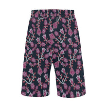 Load image into Gallery viewer, Beaded Pink Men&#39;s All Over Print Casual Shorts (Model L23) short e-joyer 
