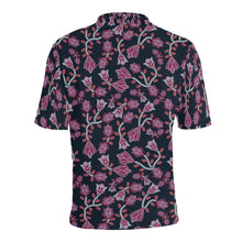 Load image into Gallery viewer, Beaded Pink Men&#39;s All Over Print Polo Shirt (Model T55) Men&#39;s Polo Shirt (Model T55) e-joyer 
