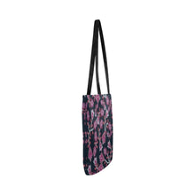 Load image into Gallery viewer, Beaded Pink Reusable Shopping Bag Model 1660 (Two sides) Shopping Tote Bag (1660) e-joyer 
