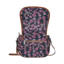 Load image into Gallery viewer, Beaded Pink Saddle Bag/Large (Model 1649) Saddle Bag/Large e-joyer 
