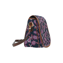 Load image into Gallery viewer, Beaded Pink Saddle Bag/Large (Model 1649) Saddle Bag/Large e-joyer 
