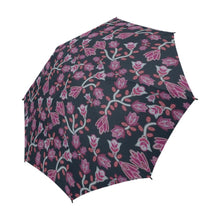 Load image into Gallery viewer, Beaded Pink Semi-Automatic Foldable Umbrella (Model U05) Semi-Automatic Foldable Umbrella e-joyer 
