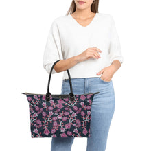 Load image into Gallery viewer, Beaded Pink Single-Shoulder Lady Handbag (Model 1714) bag e-joyer 
