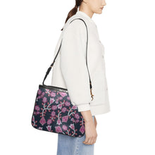 Load image into Gallery viewer, Beaded Pink Small Shoulder Bag (Model 1710) Small Shoulder Bag (1710) e-joyer 
