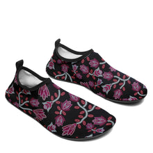 Load image into Gallery viewer, Beaded Pink Sockamoccs Kid&#39;s Slip On Shoes Herman 
