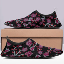 Load image into Gallery viewer, Beaded Pink Sockamoccs Slip On Shoes Herman 

