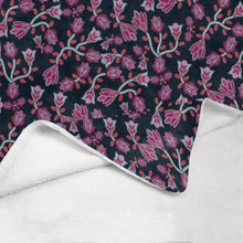 Load image into Gallery viewer, Beaded Pink Ultra-Soft Micro Fleece Blanket 40&quot;x50&quot; Ultra-Soft Blanket 40&#39;&#39;x50&#39;&#39; e-joyer 
