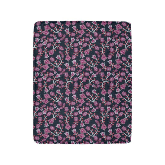 Beaded Pink Ultra-Soft Micro Fleece Blanket 40"x50" Ultra-Soft Blanket 40''x50'' e-joyer 