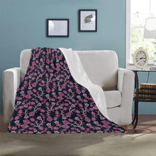 Load image into Gallery viewer, Beaded Pink Ultra-Soft Micro Fleece Blanket 40&quot;x50&quot; Ultra-Soft Blanket 40&#39;&#39;x50&#39;&#39; e-joyer 
