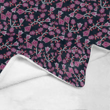 Load image into Gallery viewer, Beaded Pink Ultra-Soft Micro Fleece Blanket 50&quot;x60&quot; Ultra-Soft Blanket 50&#39;&#39;x60&#39;&#39; e-joyer 
