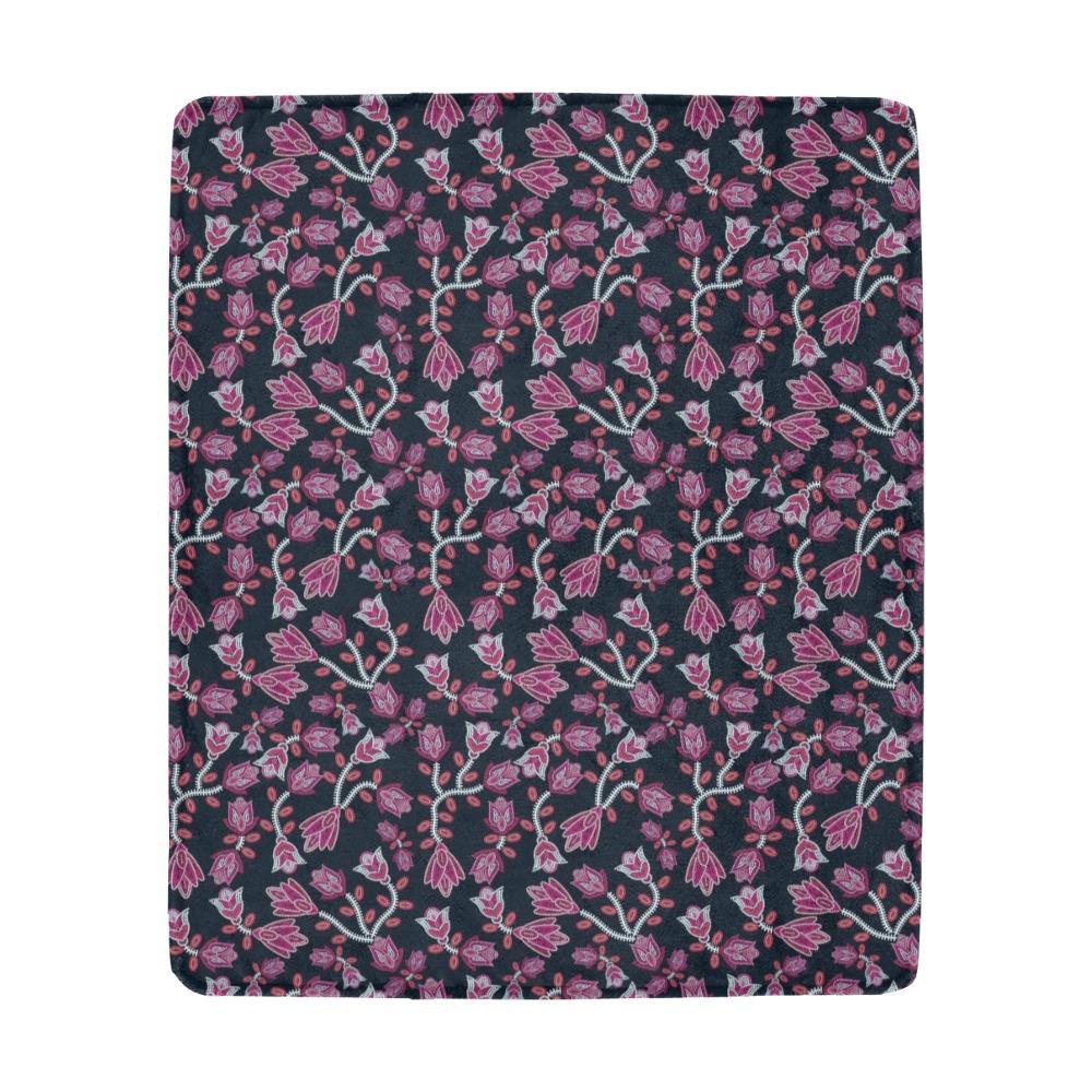 Beaded Pink Ultra-Soft Micro Fleece Blanket 50"x60" Ultra-Soft Blanket 50''x60'' e-joyer 