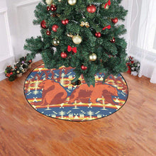 Load image into Gallery viewer, Bear Canyon Christmas Tree Skirt 47&quot; x 47&quot; Christmas Tree Skirt e-joyer 
