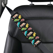 Load image into Gallery viewer, Bear Powwow Car Seat Belt Cover 7&#39;&#39;x12.6&#39;&#39; Car Seat Belt Cover 7&#39;&#39;x12.6&#39;&#39; e-joyer 
