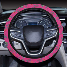 Load image into Gallery viewer, Berry Flower Steering Wheel Cover with Elastic Edge Steering Wheel Cover with Elastic Edge e-joyer 
