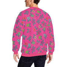 Load image into Gallery viewer, Berry Flowers All Over Print Crewneck Sweatshirt for Men (Model H18) shirt e-joyer 
