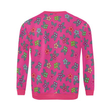 Load image into Gallery viewer, Berry Flowers All Over Print Crewneck Sweatshirt for Men (Model H18) shirt e-joyer 
