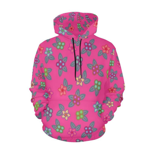 Berry Flowers All Over Print Hoodie for Men (USA Size) (Model H13) All Over Print Hoodie for Men (H13) e-joyer 