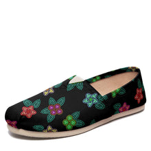 Load image into Gallery viewer, Berry Flowers Black Casual Unisex Slip On Shoe Herman 
