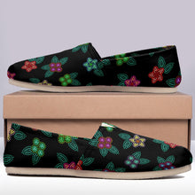 Load image into Gallery viewer, Berry Flowers Black Casual Unisex Slip On Shoe Herman 
