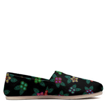 Load image into Gallery viewer, Berry Flowers Black Casual Unisex Slip On Shoe Herman 
