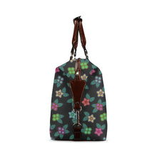 Load image into Gallery viewer, Berry Flowers Black Classic Travel Bag (Model 1643) Remake Classic Travel Bags (1643) e-joyer 
