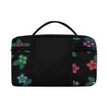 Load image into Gallery viewer, Berry Flowers Black Cosmetic Bag/Large (Model 1658) Cosmetic Bag e-joyer 
