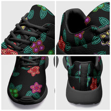 Load image into Gallery viewer, Berry Flowers Black Ikkaayi Sport Sneakers ikkaayi Herman 
