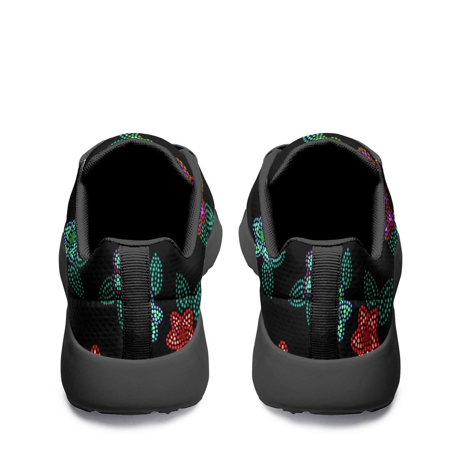 Berry Flowers Black Ikkaayi Sport Sneakers ikkaayi Herman 