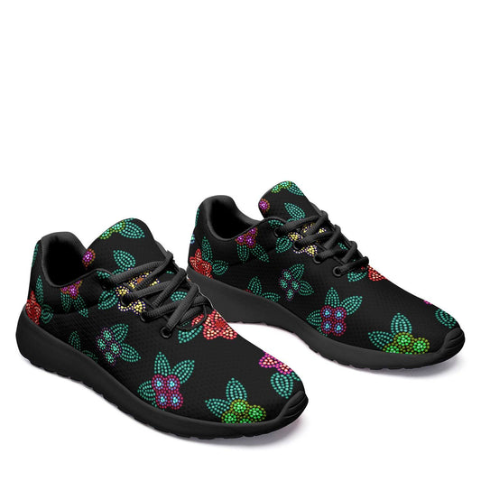 Berry Flowers Black Ikkaayi Sport Sneakers ikkaayi Herman 