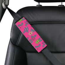 Load image into Gallery viewer, Berry Flowers Car Seat Belt Cover 7&#39;&#39;x12.6&#39;&#39; (Pack of 2) Car Seat Belt Cover 7x12.6 (Pack of 2) e-joyer 
