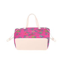 Load image into Gallery viewer, Berry Flowers Clover Canvas Tote Bag (Model 1661) Clover Canvas Tote Bag (1661) e-joyer 
