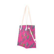 Load image into Gallery viewer, Berry Flowers Clover Canvas Tote Bag (Model 1661) Clover Canvas Tote Bag (1661) e-joyer 
