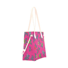 Load image into Gallery viewer, Berry Flowers Clover Canvas Tote Bag (Model 1661) Clover Canvas Tote Bag (1661) e-joyer 
