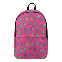 Load image into Gallery viewer, Berry Flowers Fabric Backpack for Adult (Model 1659) Casual Backpack for Adult (1659) e-joyer 
