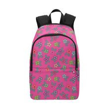 Load image into Gallery viewer, Berry Flowers Fabric Backpack for Adult (Model 1659) Casual Backpack for Adult (1659) e-joyer 
