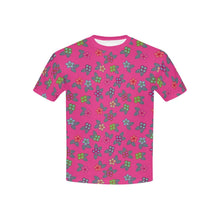 Load image into Gallery viewer, Berry Flowers Kids&#39; All Over Print T-shirt (USA Size) (Model T40) All Over Print T-shirt for Kid (T40) e-joyer 
