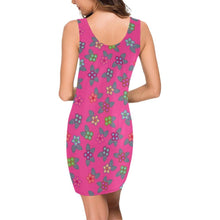 Load image into Gallery viewer, Berry Flowers Medea Vest Dress (Model D06) Medea Vest Dress (D06) e-joyer 
