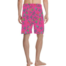 Load image into Gallery viewer, Berry Flowers Men&#39;s All Over Print Casual Shorts (Model L23) short e-joyer 
