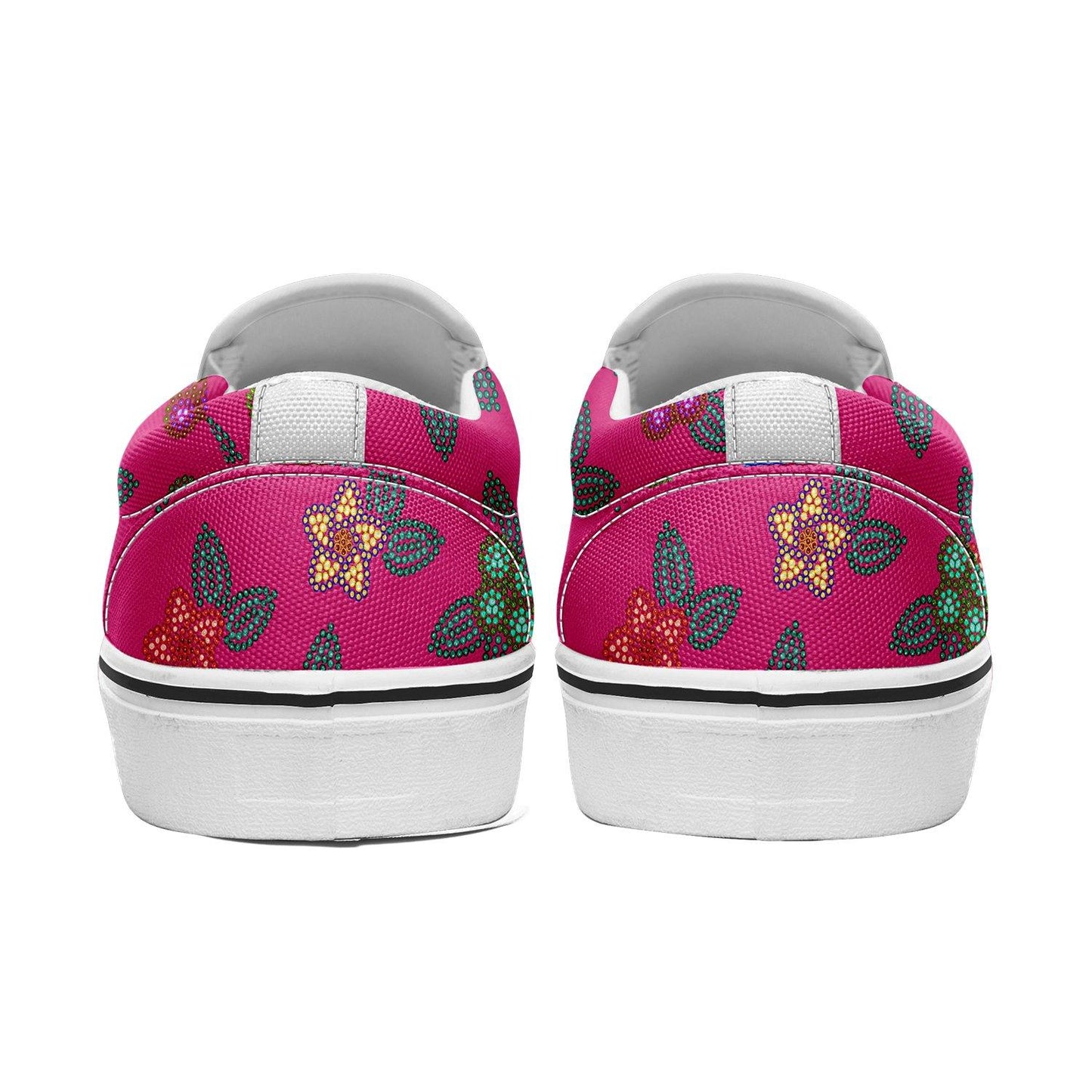 Berry Flowers Otoyimm Canvas Slip On Shoes otoyimm Herman 