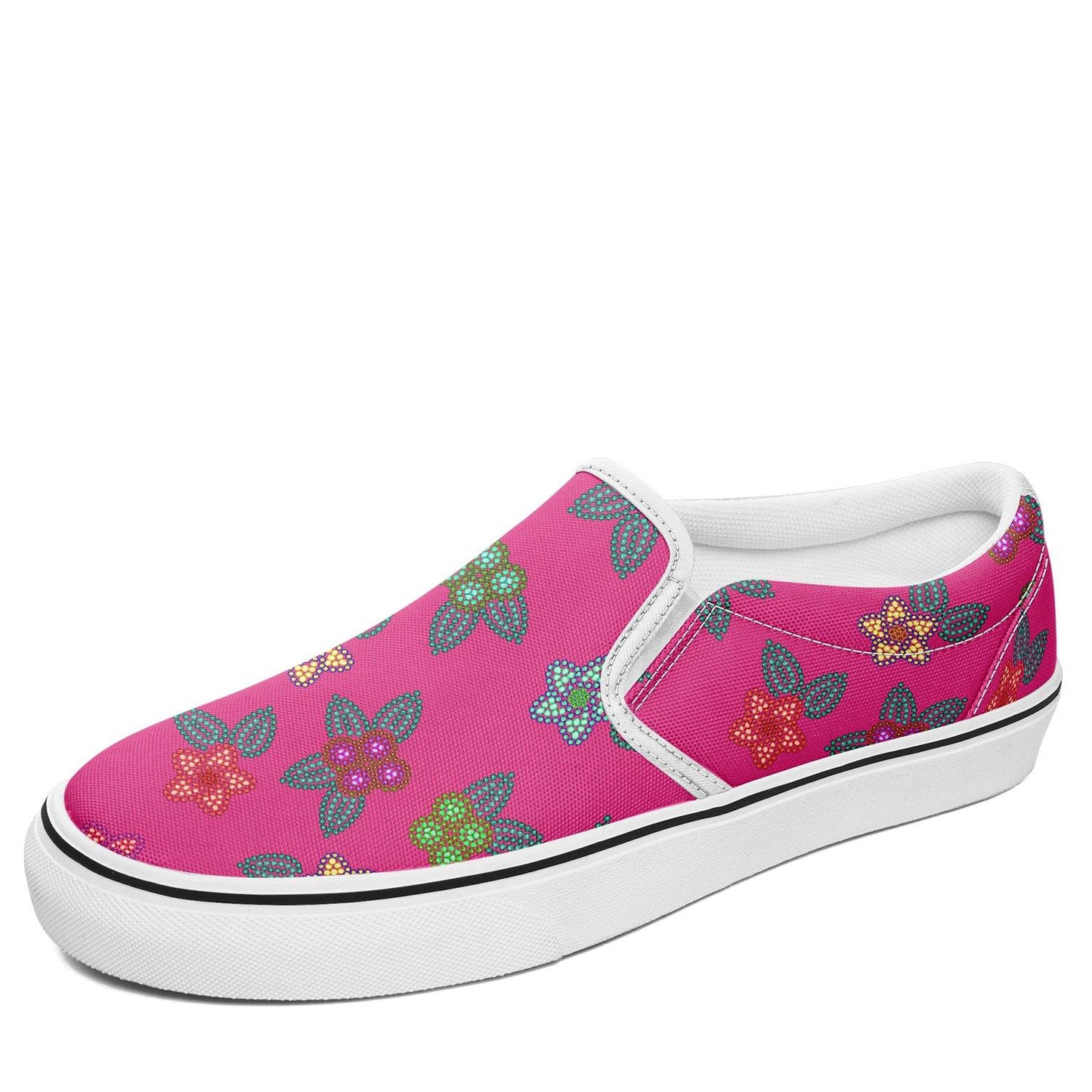 Berry Flowers Otoyimm Canvas Slip On Shoes otoyimm Herman 