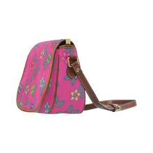 Load image into Gallery viewer, Berry Flowers Saddle Bag/Small (Model 1649) Full Customization bag e-joyer 
