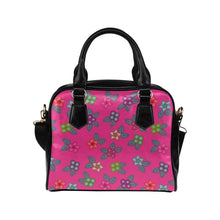 Load image into Gallery viewer, Berry Flowers Shoulder Handbag (Model 1634) Shoulder Handbags (1634) e-joyer 
