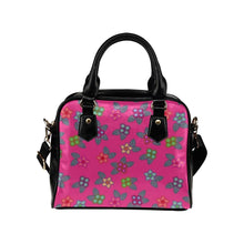 Load image into Gallery viewer, Berry Flowers Shoulder Handbag (Model 1634) Shoulder Handbags (1634) e-joyer 
