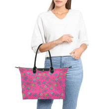 Load image into Gallery viewer, Berry Flowers Single-Shoulder Lady Handbag (Model 1714) bag e-joyer 
